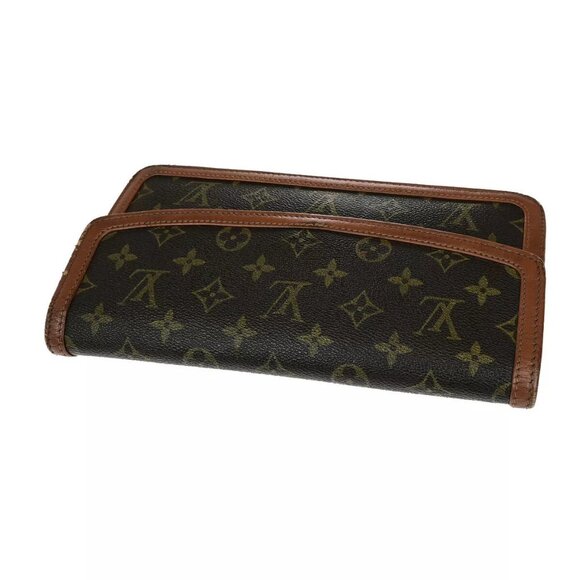 LOUIS VUITTON Pochette Dam PM Clutch Hand Bag Monogram Leather BN - Picture 5 of 16